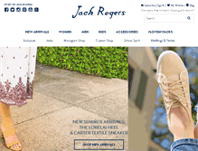 Tablet Screenshot of jackrogersusa.com